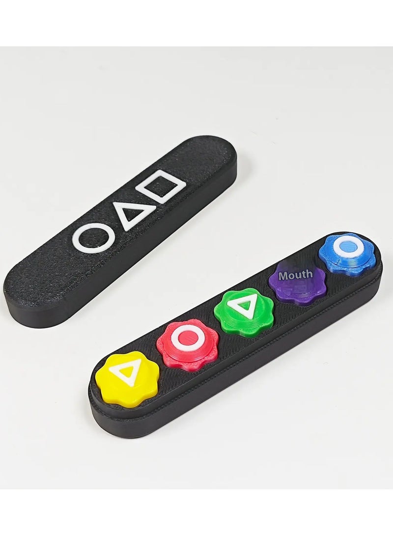 AADHVIK Catching Stone | Gonggi |Traditional Korean Game | korean Hand Stacking Toy | JackStone | 5 Pieces Traditional Stone | Family Travel Toy | Squid Tossing Stones. - Image 3