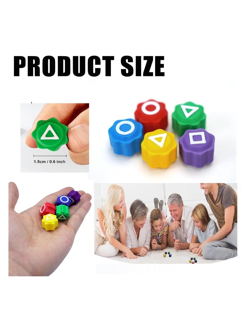 AADHVIK Catching Stone | Gonggi |Traditional Korean Game | korean Hand Stacking Toy | JackStone | 5 Pieces Traditional Stone | Family Travel Toy | Squid Tossing Stones. - Image 5