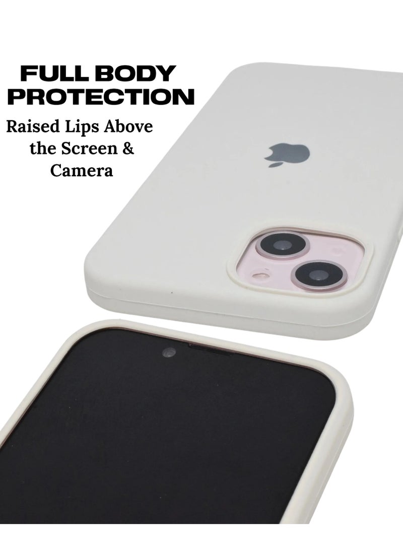 Houmt iPhone 15 Case Liquid Silicone Case iPhone 15 Cover 6.1 inch Liquid Gel Rubber Soft Silky Touch Shockproof Thin Protective Cover Compatible with Apple iPhone 15  - Image 2