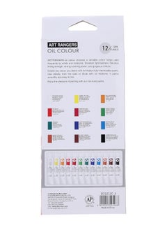 ART RANGERS Art Rangers Pack Of 12 Tubes  Oil Colour Tubes 12 ml - No:EO1212C-3  - Image 3