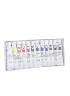 ART RANGERS Art Rangers Pack Of 12 Tubes  Oil Colour Tubes 12 ml - No:EO1212C-3  - Image 2