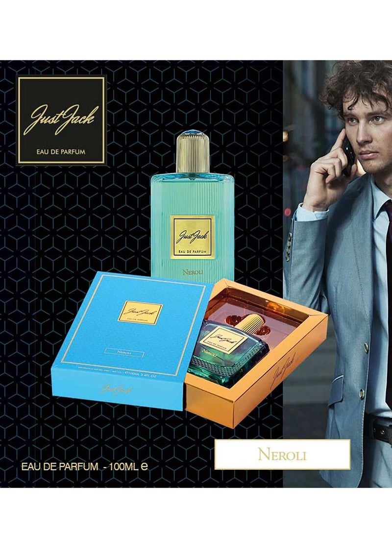 Just Jack - Just Jack Neroli Perfumes For Men and Women, Eau De Parfum 100ML, For Him/Her Long Lasting Fragrance - Image 1