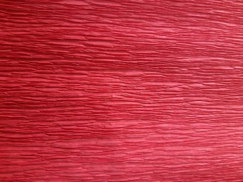 3m x 55cm Crepe Paper Roll for Art & Craft Flower Making Birthday Decoration (RED)