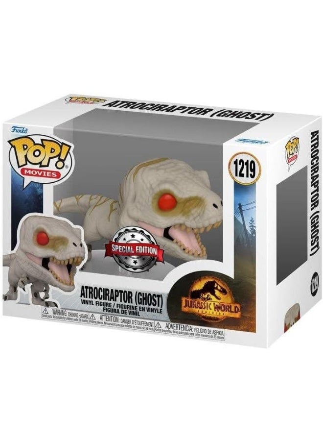 Funko Pop Movies: Jurassic World Dominion Atrociraptor Ghost Alternative Pose