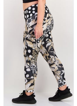 Adidas Adidas x Farm Rio Women Plus Size Training Tights,Multicolor  - Image 4