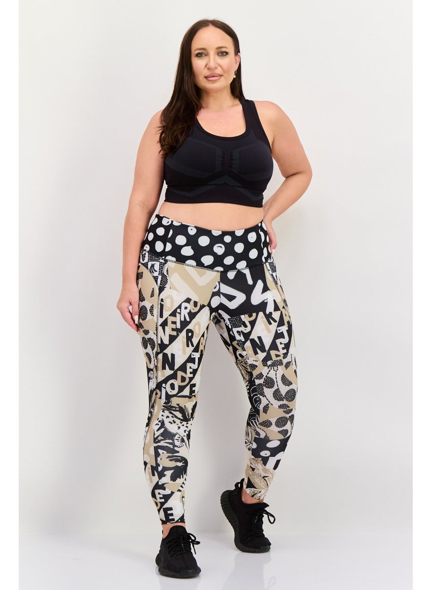 Adidas Adidas x Farm Rio Women Plus Size Training Tights,Multicolor  - Image 2
