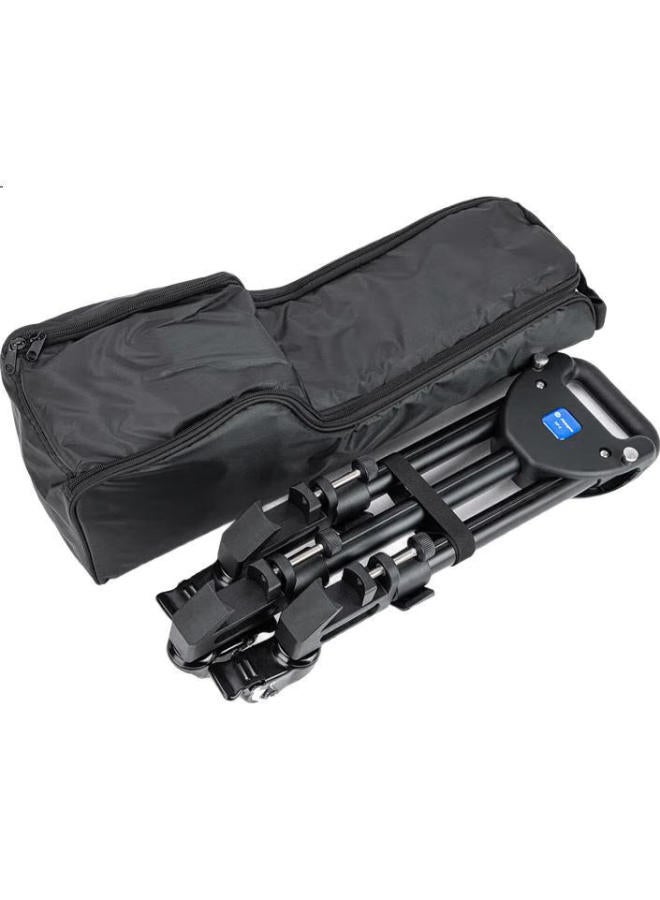 Fotopro حامل ثلاثي احترافي Dp-2 مع عجلات متنقلة، لكاميرات DSLR وكاميرات DV - Image 3