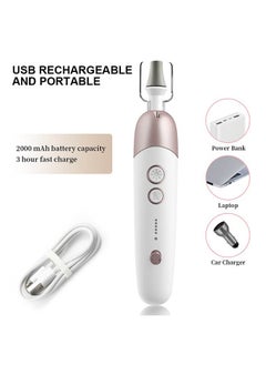 Arabest Nail Grinder Electric Nail Remover Grinder Manicure Polish Remove Dead Skin Manicure Tools Professional Electric Nail File and Polisher with 5 Adjustable Speeds and Type-C Charging  - Image 2