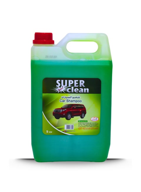 Superclean Car Shampoo 5L – High-Foaming Car Wash Soap, Safe for All Paints, Streak-Free Shine