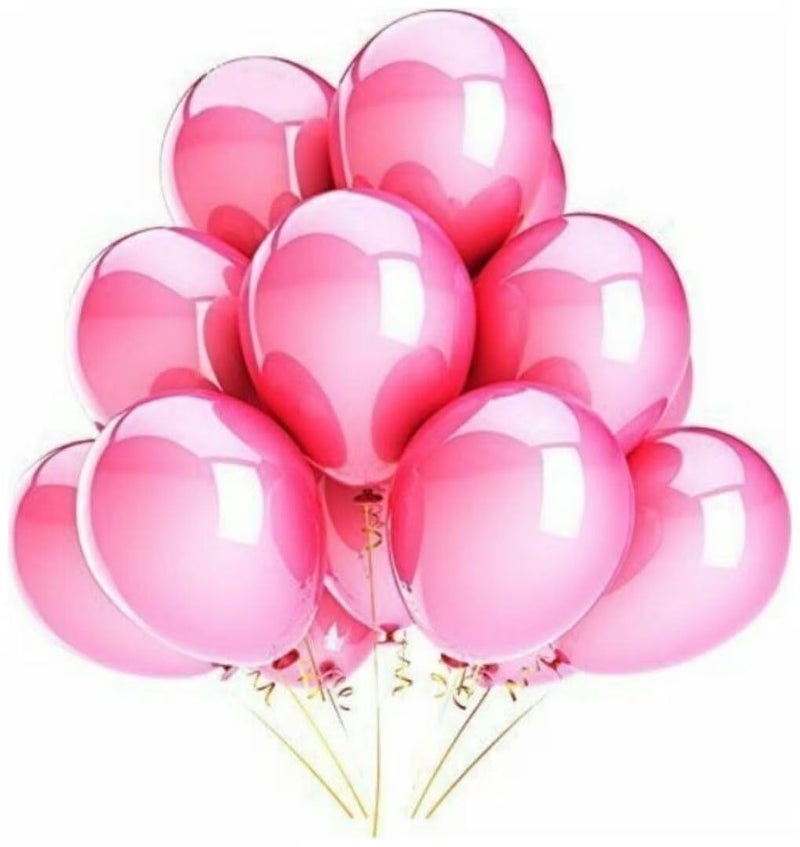 SOI Balloons For Birthday Decoration | Red Pink Balloons Birthday Decoration | Balloons For Birthday Pink | Happy Birthday Balloons - Image 3