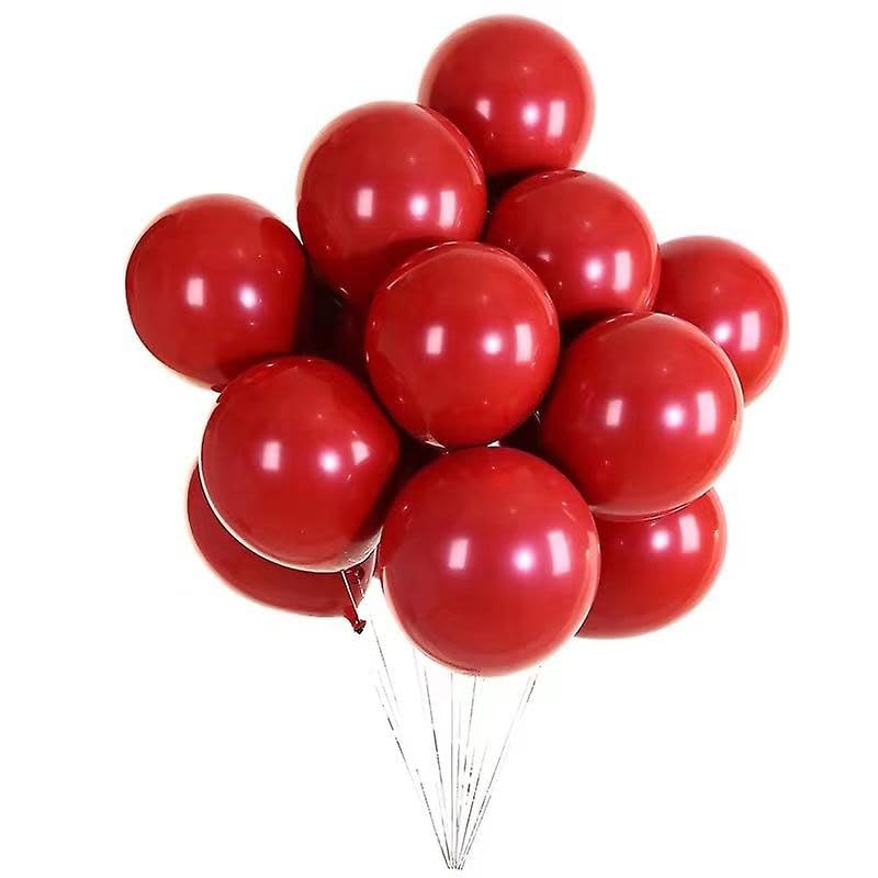 SOI Balloons For Birthday Decoration | Red Pink Balloons Birthday Decoration | Balloons For Birthday Pink | Happy Birthday Balloons - Image 2
