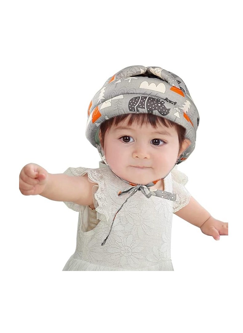 Generic Baby Headguard, Baby Safety Helmet, 1 PC Baby Safety Helmet, Made of Skin-Friendly Cotton, Lightweight Breathable for Children 6 Months to 5 Years Old  - Image 4