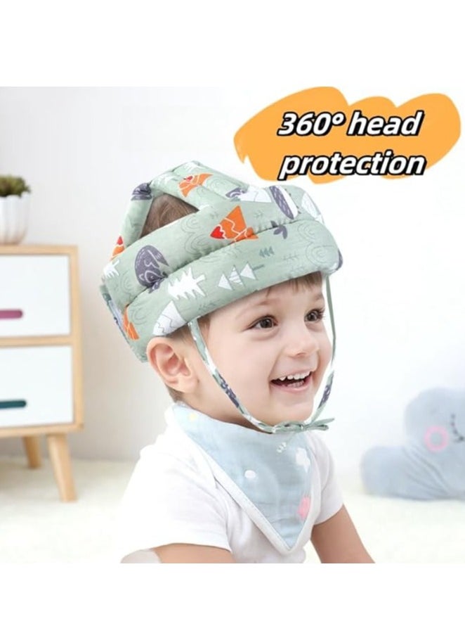 Generic Baby Headguard, Baby Safety Helmet, 1 PC Baby Safety Helmet, Made of Skin-Friendly Cotton, Lightweight Breathable for Children 6 Months to 5 Years Old  - Image 5