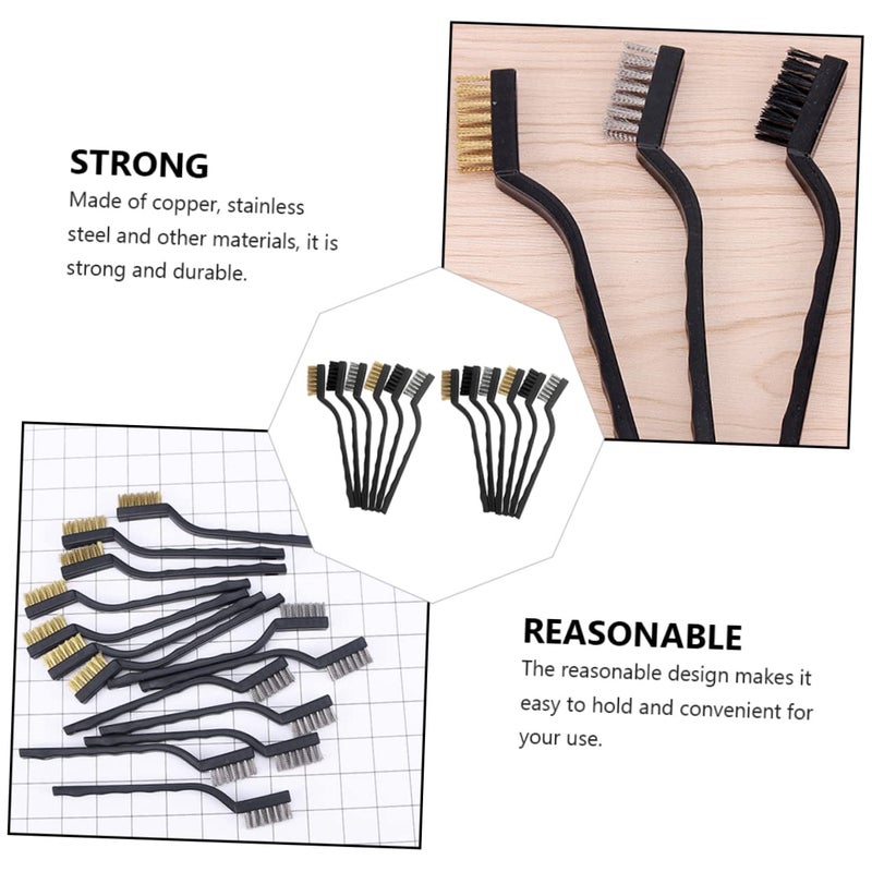 Multi-use qualified quality SOLUSTRE Practical Wire Brush Set 12pcs Scratch Wire Cleaning Brush for Bore Cleaning Single & bulk use compatible Multi-budget available picks Storage & transit friendly Carefully selected solid material Simple multi-feature universal build Trendy economical quality Multi-use detailed build Small apartment fit User tested optimized build Global upgraded practical design Multi-source stock guarantee Standard fit Globally popular elegant design Comfort grip Budget friendly premium quality All-item matching trendy build Globally engineered build Balanced structure Periodic stock arrangement All user affordable trusted quality Light durable upgraded substance Rack sorted local inventory Climate adapted delivery plan All region coverage - Image 2