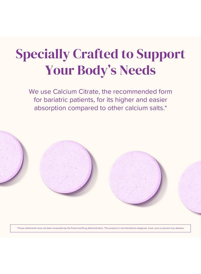 Barimelts Calcium Citrate with Vitamin D3 & Magnesium, 120 Smooth-Dissolving Tablets (1-Month Supply), Bariatric Calcium Supplements for Women, Natural Berry Flavor - Image 5