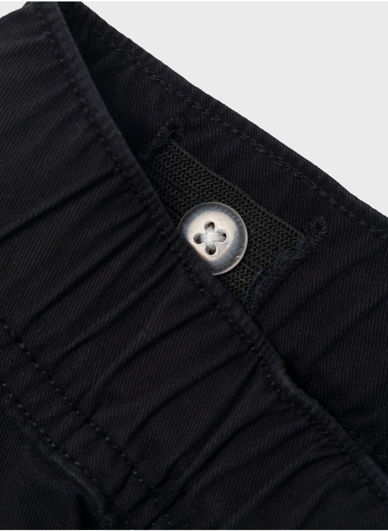NAME IT - Kids Pocket Detail Cargo Pants - Image 1