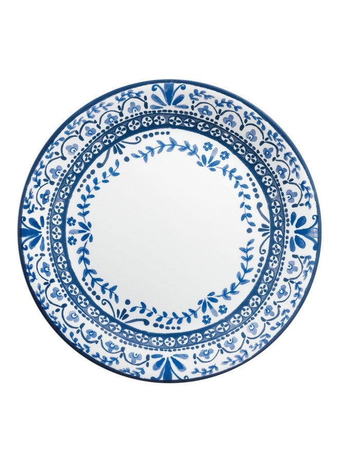 كوريل طقم أطباق عشاء كوريل فيتريل، 6 قطع، مصنوع من زجاج ثلاثي الطبقات مقاوم للكسر، أطباق دائرية خفيفة الوزن، بورتوفينو - Image 1