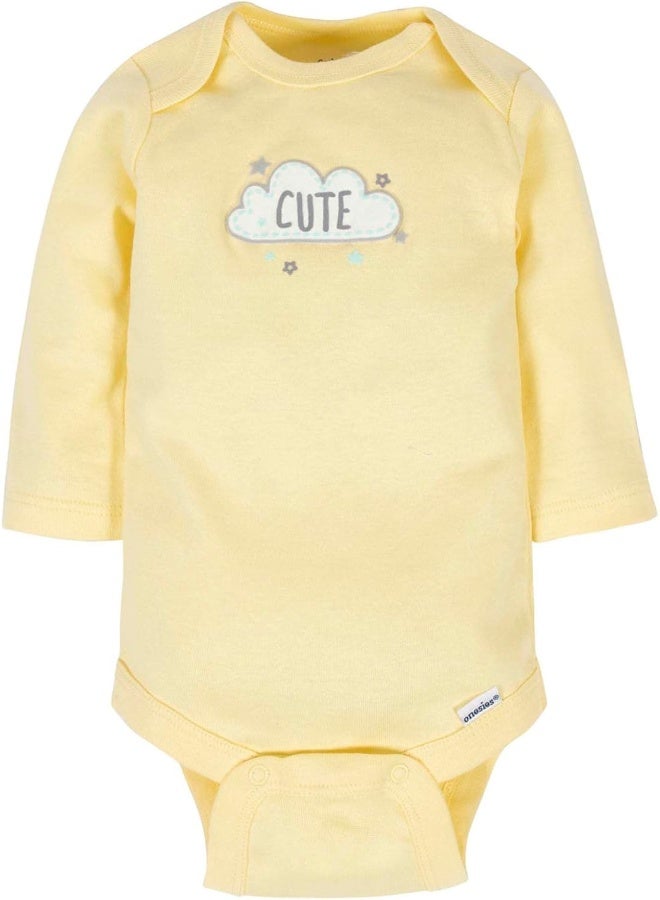 Gerber Gerber Unisex Baby 6 Pack Long-Sleeve Onesies Bodysuit  - Image 4