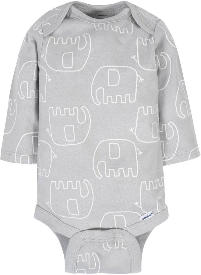 Gerber Gerber Unisex Baby 6 Pack Long-Sleeve Onesies Bodysuit  - Image 5