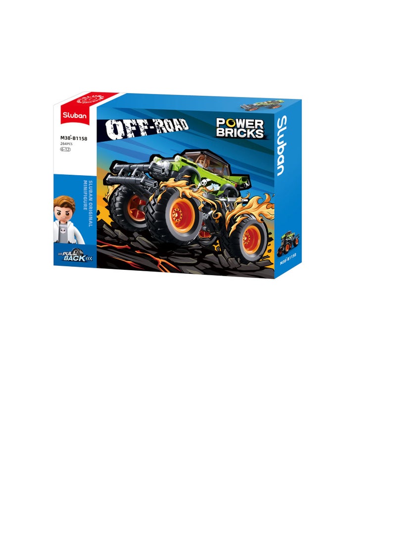سلوبان - مكعبات بناء سيارة الدفع الرباعي باور بريكس من سلوبان