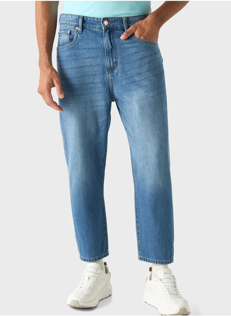 لي كوبر Light Wash  Relaxed  Fit Jeans