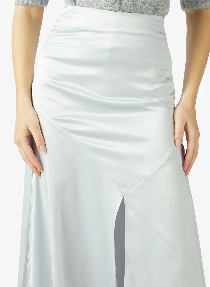 ELLA A-line Skirt With Slit