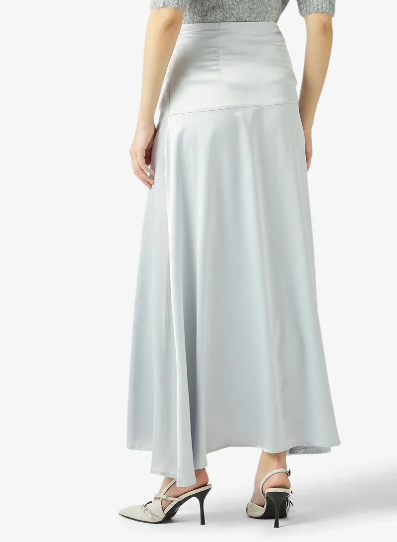 ELLA A-line Skirt With Slit