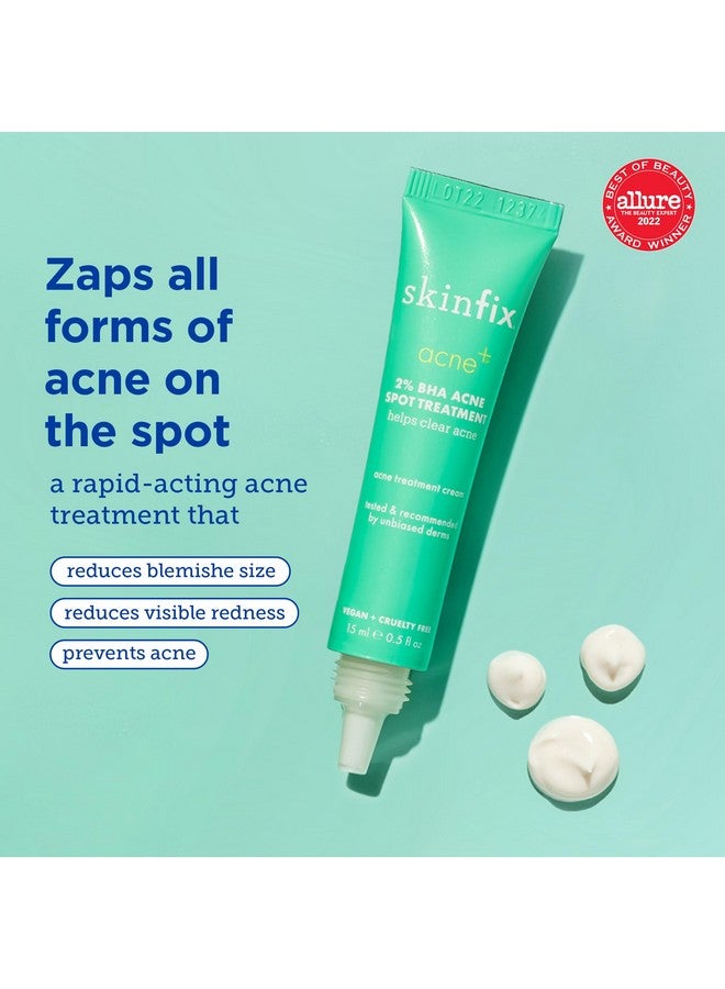Skinfix Skinfix Acne+ 2% BHA Acne Spot Treatment: Clinical-Strength, Rapid-Acting Acne Treatment that Reduces Blemish Size and Redness, Plus Prevents New Acne Pimples from Forming, 0.5 oz  - Image 2