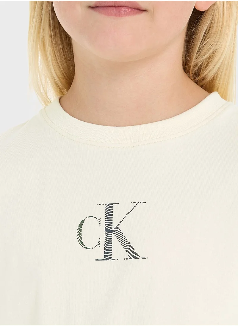 Calvin Klein Jeans Youth Logo Tank Top