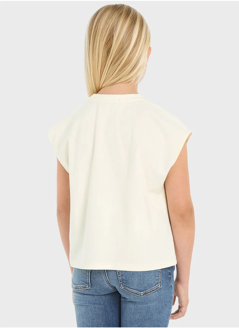Calvin Klein Jeans Youth Logo Tank Top