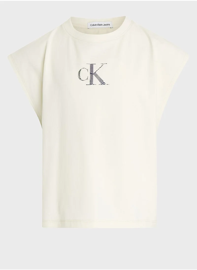Calvin Klein Jeans Youth Logo Tank Top