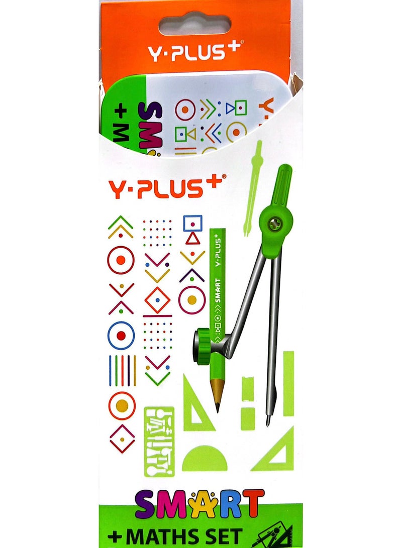 Y plus+ 10-Piece Study Geometry Math Set - Image 1