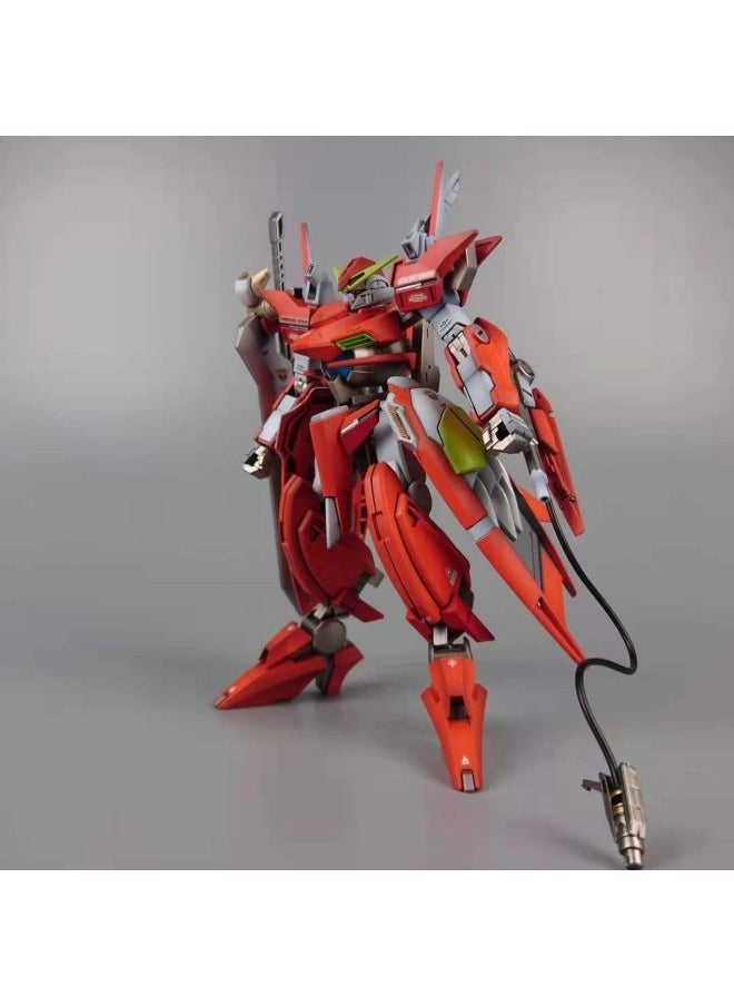 Generic - Home-made Model HG Taipan 1/144 00-54 00R Seven Swords Attack Zagu Mobile Soldier Assembled By Hand-Color:Hg Barbatos-Specifications:Model + Stand + Three-piece Set - Image 1