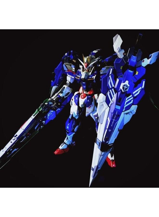 Generic - Home-made Model HG Taipan 1/144 00-54 00R Seven Swords Attack Zagu Mobile Soldier Assembled By Hand-Color:Hg Barbatos-Specifications:Model + Stand + Three-piece Set - Image 1