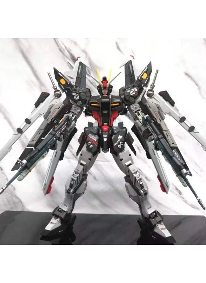 Generic - Home-made Model HG Taipan 1/144 00-54 00R Seven Swords Attack Zagu Mobile Soldier Assembled By Hand-Color:Hg Barbatos-Specifications:Model + Stand + Three-piece Set - Image 1