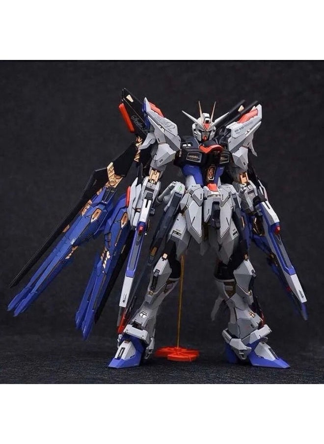 Generic - Home-made Model HG Taipan 1/144 00-54 00R Seven Swords Attack Zagu Mobile Soldier Assembled By Hand-Color:Hg Barbatos-Specifications:Model + Stand + Three-piece Set - Image 1