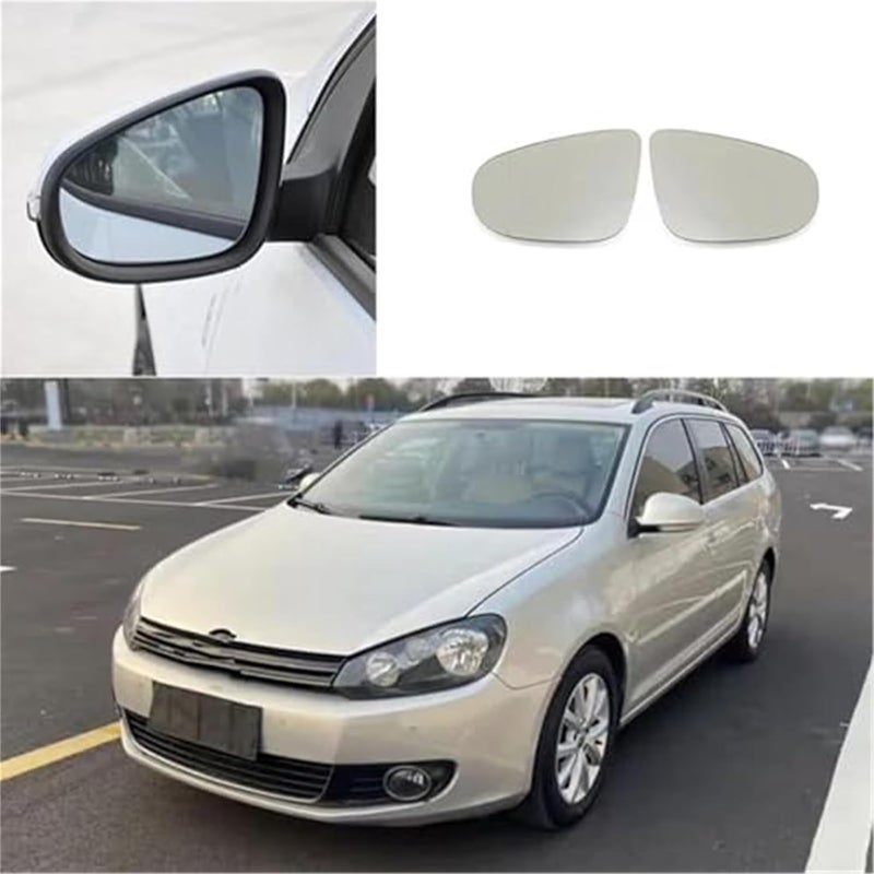 Wivplex Heated Side Mirror Glass for VW Golf and Touran - Image 2