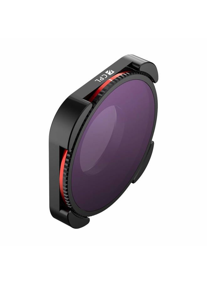 Freewell Circular Polarizer CPL Camera Lens Filter Compatible with Hero9 Black - Image 1