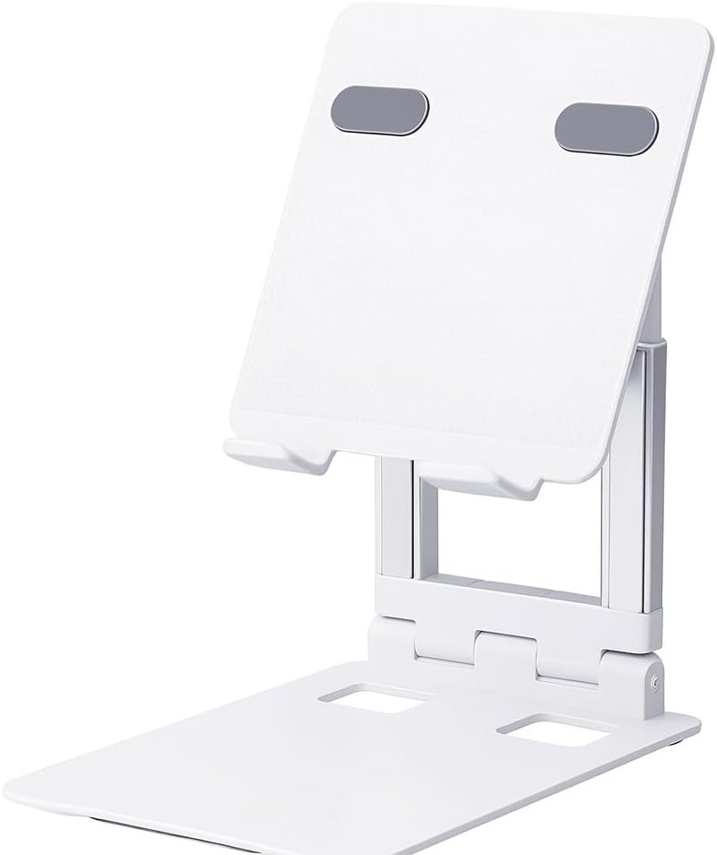 FITTO Aluminum PC Stand/Holder - Height Adjustable, Sturdy and Stable Phone & Tablet Holder, Anti-Skid Design, Compact and Portable - Image 1