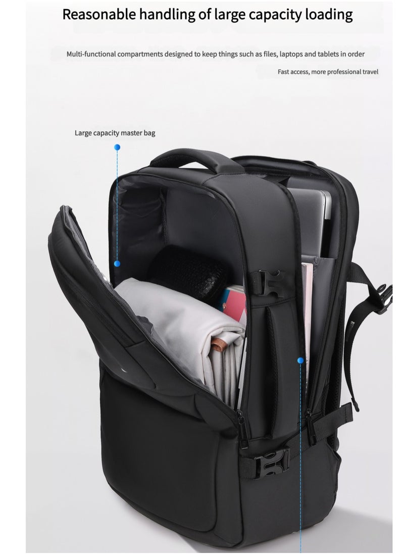 Skycare Skycare Sturdy Commuter Backpack for Work, 15.6 inch Laptop Bag for Men Women Working Business Traveling GYM  - Image 4