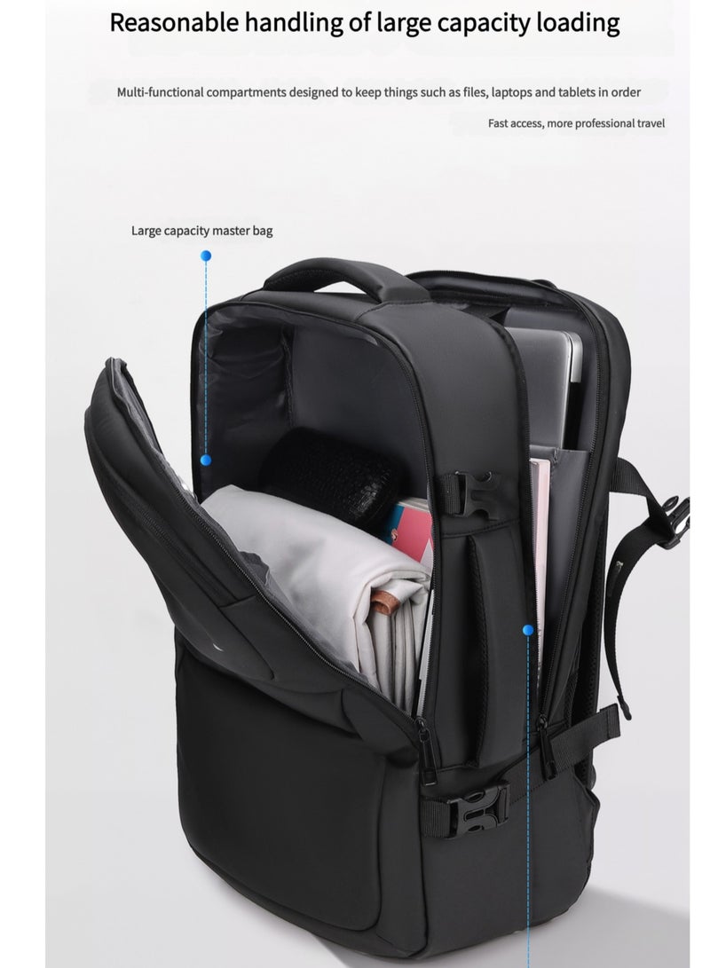 Skycare Sturdy Commuter Backpack for Work, 15.6 inch Laptop Bag for Men Women Working Business Traveling GYM - Image 5