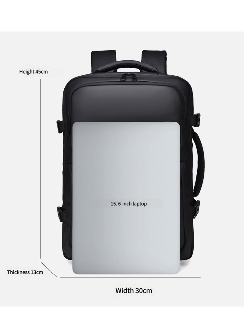 Skycare Sturdy Commuter Backpack for Work, 15.6 inch Laptop Bag for Men Women Working Business Traveling GYM - Image 4