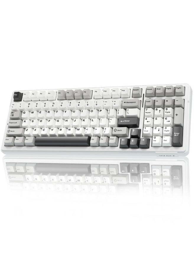 AULA F99 Gaming Mechanical Keyboard Three Mode 2.4g Wireless Bluetooth Wired Hot Swap PBT Gasket RGB For Games Typing - Image 1