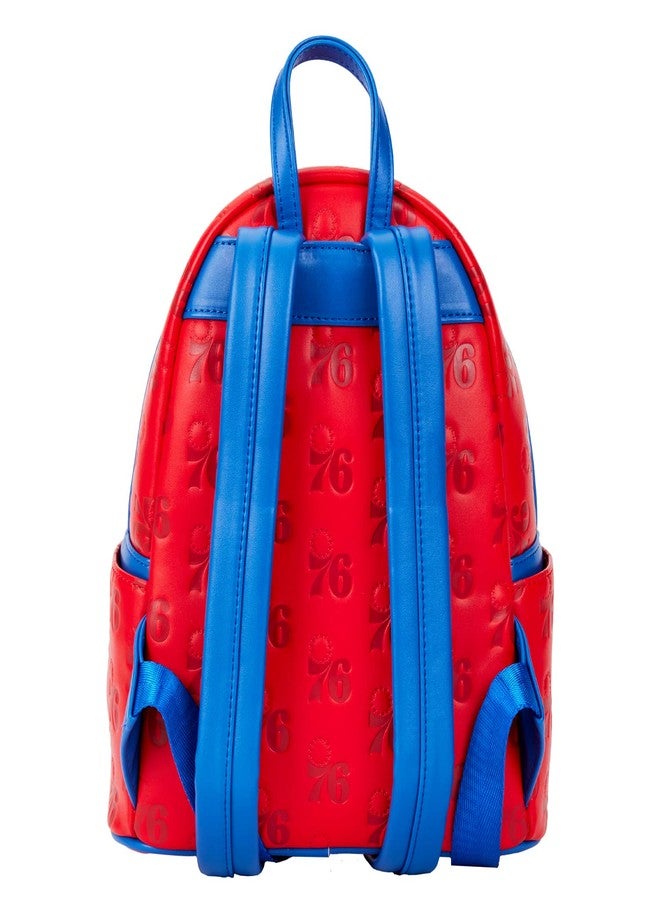 Loungefly NBA: Philidelphia 76ERS Logo Mini-Backpack - Image 5