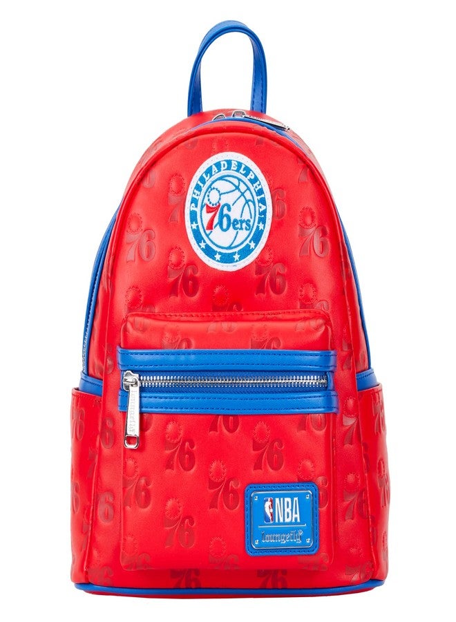 Loungefly NBA: Philidelphia 76ERS Logo Mini-Backpack - Image 2