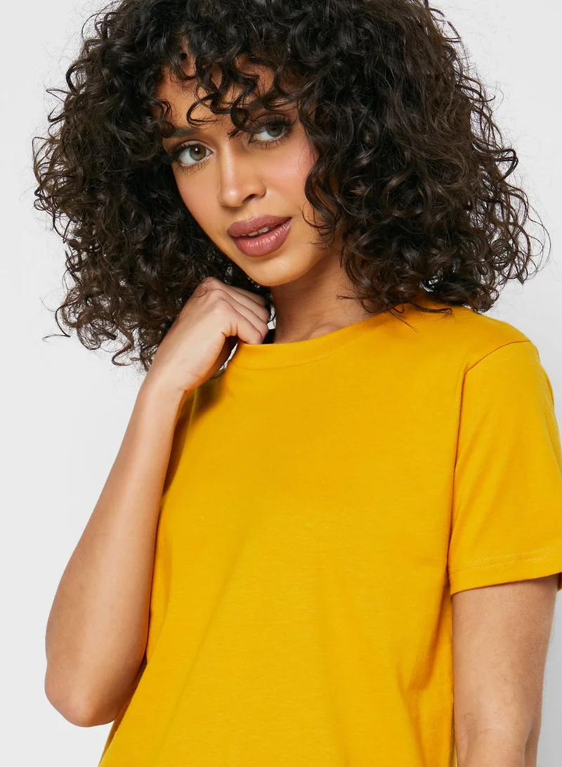 Ginger Basics 5 Pack Essential Crew Neck T-Shirt