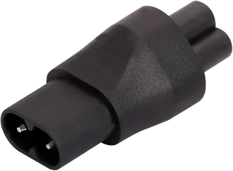 كلاراكو محول مقبس الطاقة من أنثى C5 إلى ذكر C8 لموصل السلك، رمادي - Image 4