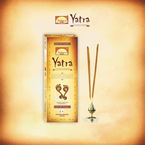 Parimal Hand Rolled Yatra - Agarbathi (380-390 Sticks) (750 gm) | Burning Time - 45-60 Min | Natural Incense with Sandal & Resin| Fresh Fragrance for Meditation & Relaxation | Each 250 Gram| Pack of 3 - Image 3