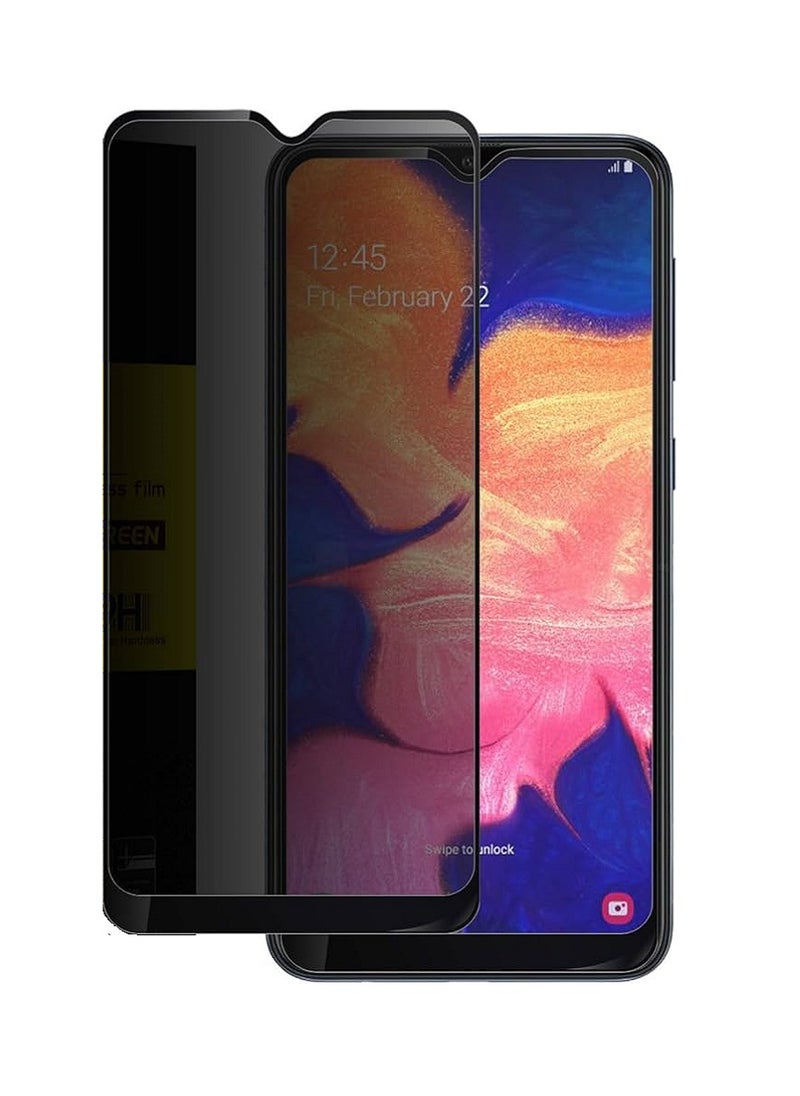 we3 Tempered Glass Screen Protector Anti-Spy Privacy Designed For Samsung Galaxy A10 Full Screen Coverage And Bubble Free - Image 1