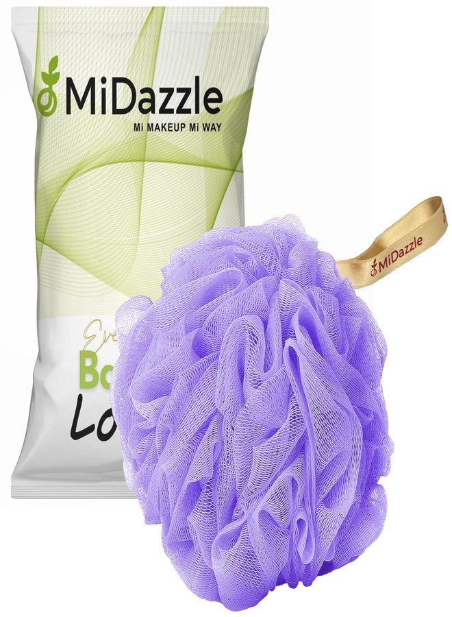 Omidazzle Midazzle Large Bath Loofah Sponge Scrubber Exfoliator for High Lather Cleansing - Image 1